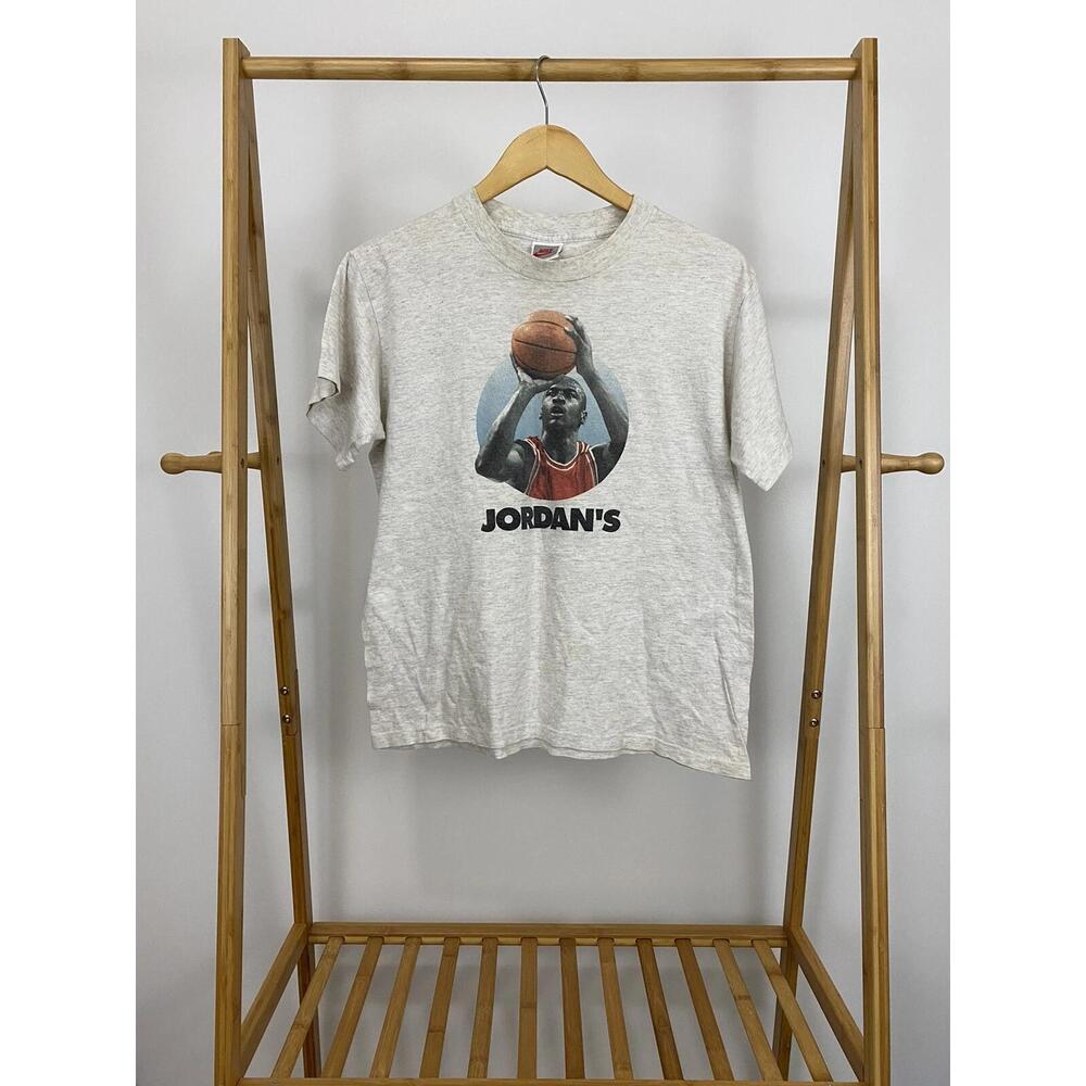 Vtg Michael Jordans Back 45 Chicago Bulls Single Stitch T-Shirt  S-M